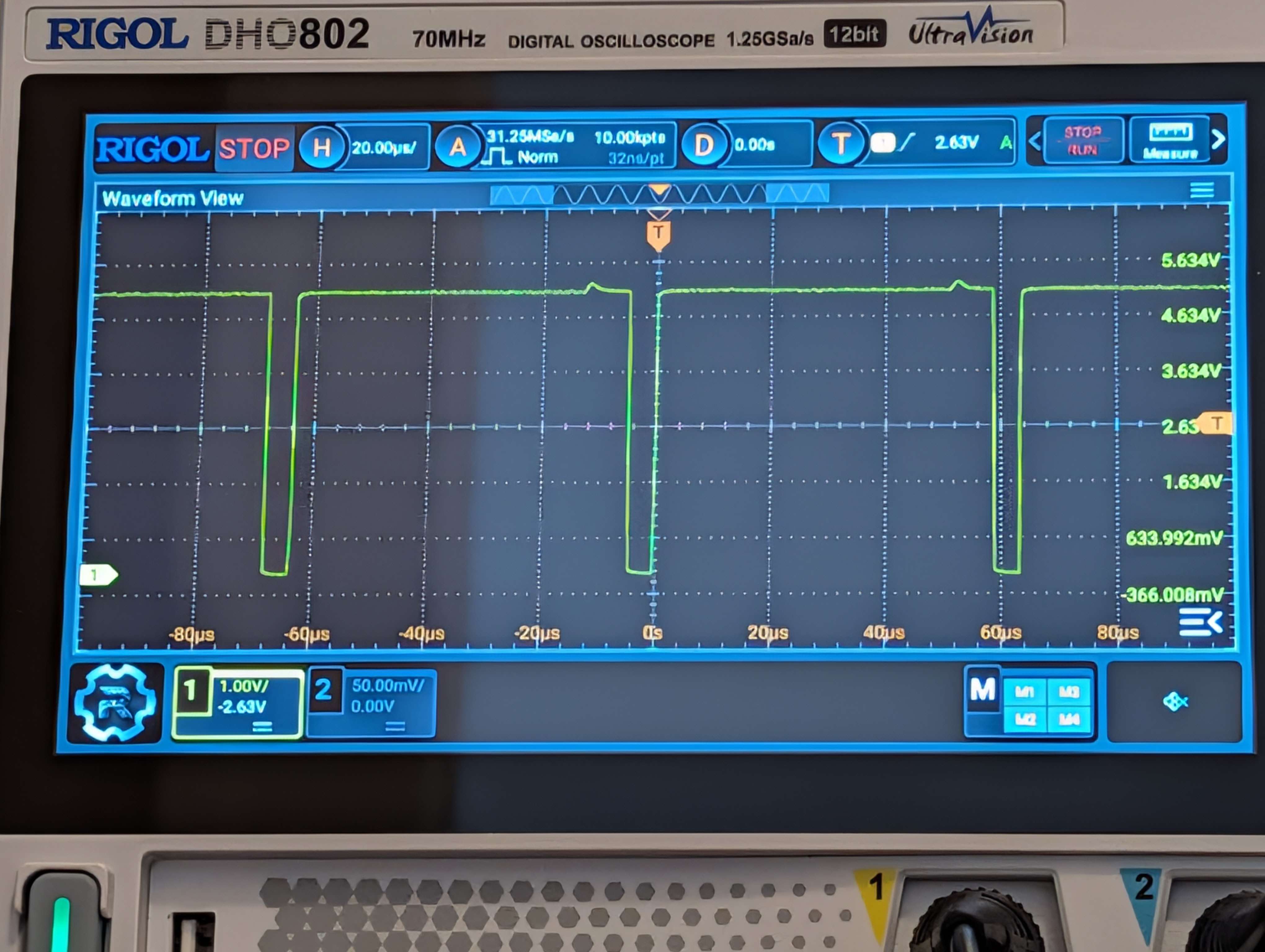 Picture of vsync signal