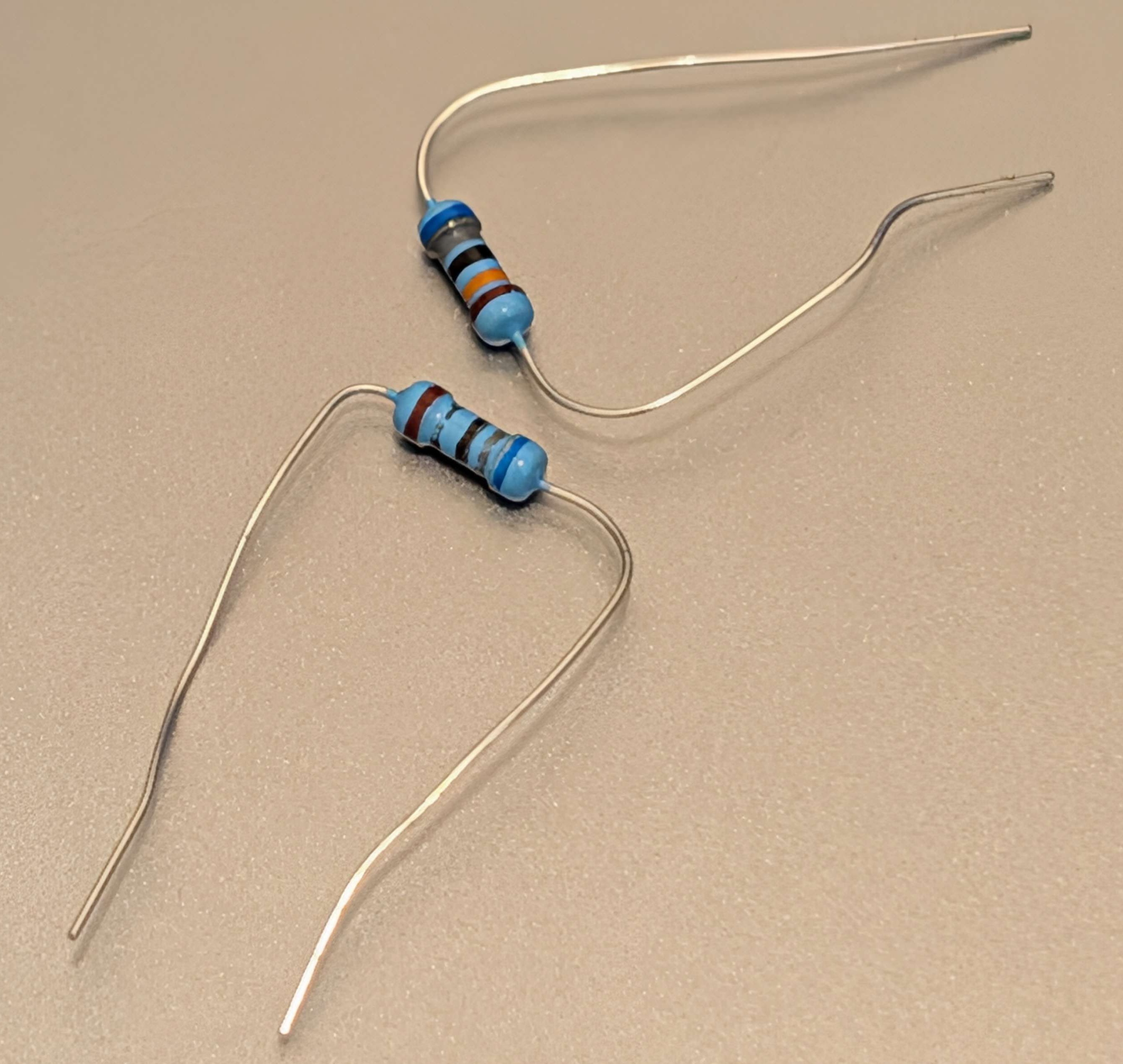 Individual resistors